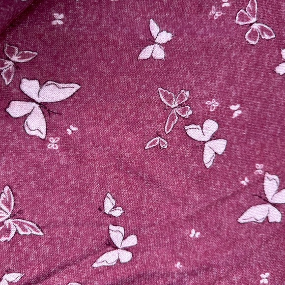 ๐ฅ BOGO ๐ฅ NWT Ruffle Hem Butterly Long Sleeve Large - Picture 3 of 4